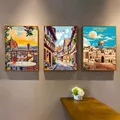 Diamantbild London Street View 20 bis 50 cm mit runden oder eckigen Steinen – 2