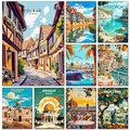 Diamantbild London Street View 20 bis 50 cm mit runden oder eckigen Steinen – 1