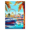Diamantbild London Street View 20 bis 50 cm mit runden oder eckigen Steinen – Farbe VET2752