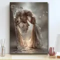 Diamantbild Mädchen abstrakt 30x40 bis 45x60 cm – 1