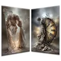 Diamantbild Mädchen abstrakt 30x40 bis 45x60 cm – 2