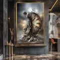 Diamantbild Mädchen abstrakt 30x40 bis 45x60 cm – 3