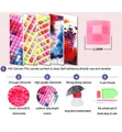Diamantbild Mädchen abstrakt 30x40 bis 45x60 cm – 4
