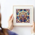 Diamantbild Mandala abstrakt 20x20 bis 50x50 cm – 3