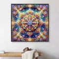 Diamantbild Mandala abstrakt 20x20 bis 50x50 cm – 4