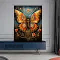 Diamantbild Mandala Schmetterling Blume 20x25 bis 40x50 cm – 2