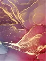 Diamantbild Marmor Gold abstrakt 20x30 bis 50x70 cm – Farbe Burgunderrot (A4)
