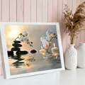 Diamantbild Orchidee 20x30cm bis 50x70cm – 3