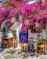 Diamantbild Santorini Mykonos Insel Landschaft Ägäis Kreuzstich – Farbe HXP806A-16