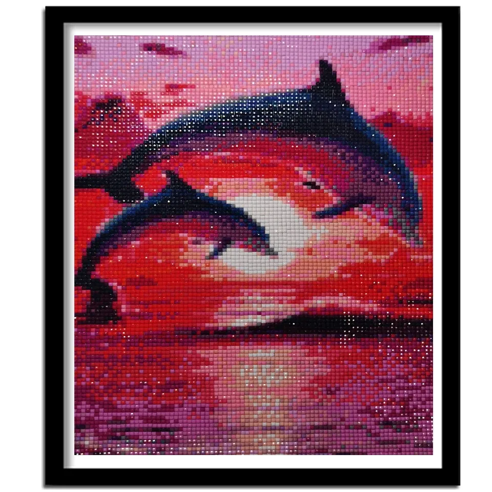 Diamantbild Schönheit abstrakt 20x40 bis 35x70 cm