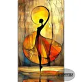 Diamantbild Schönheit abstrakt 20x40 bis 35x70 cm – Farbe FYH1745