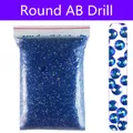 Diamantbild Steine 100g bis 5KG – Farbe Round AB Drill