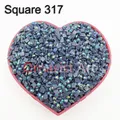 Diamantbild Steine AB 10g bis 500g – Farbe AB Square 317