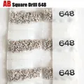 Diamantbild Steine AB 5 Beutel bis 100 Beutel – Farbe AB Square drill 648