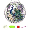 Diamantbild Tier Blume 3D Mosaik Wanddeko Fensterdeko – Farbe Grün (C)