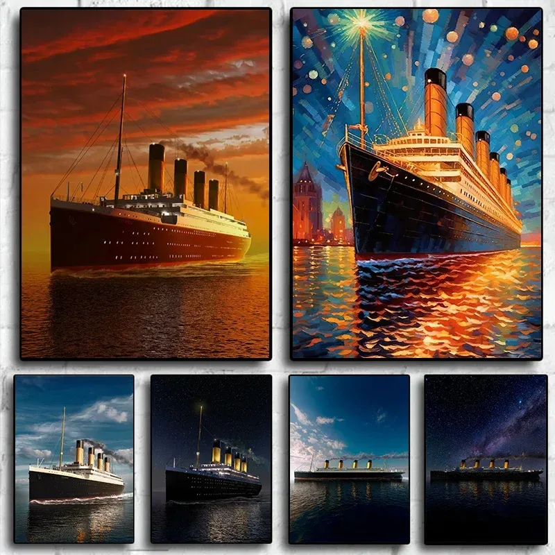 Diamantbild Titanic Landschaft 20x25 bis 50x70 cm