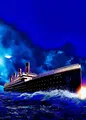 Diamantbild Titanic Landschaft 20x25 bis 50x70 cm – Farbe Hellgrau (06)