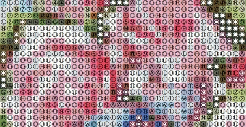 Diamantbild Weltkarte abstrakt 40x20 bis 70x35 cm