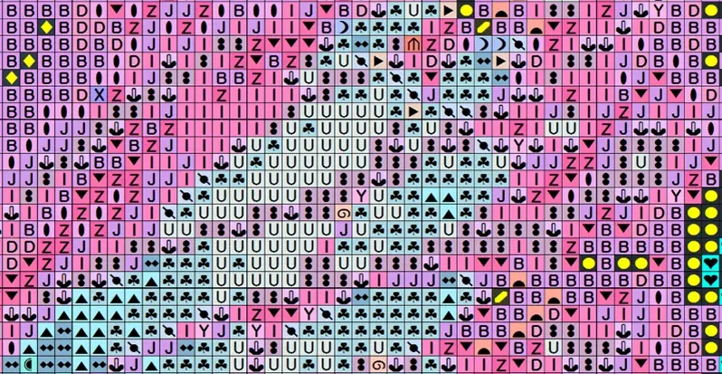 Diamantbild Weltkarte abstrakt 40x20 bis 70x35 cm