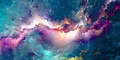 Diamantbild Wolke abstrakt 30x15 bis 100x50 cm – Farbe 1709SS