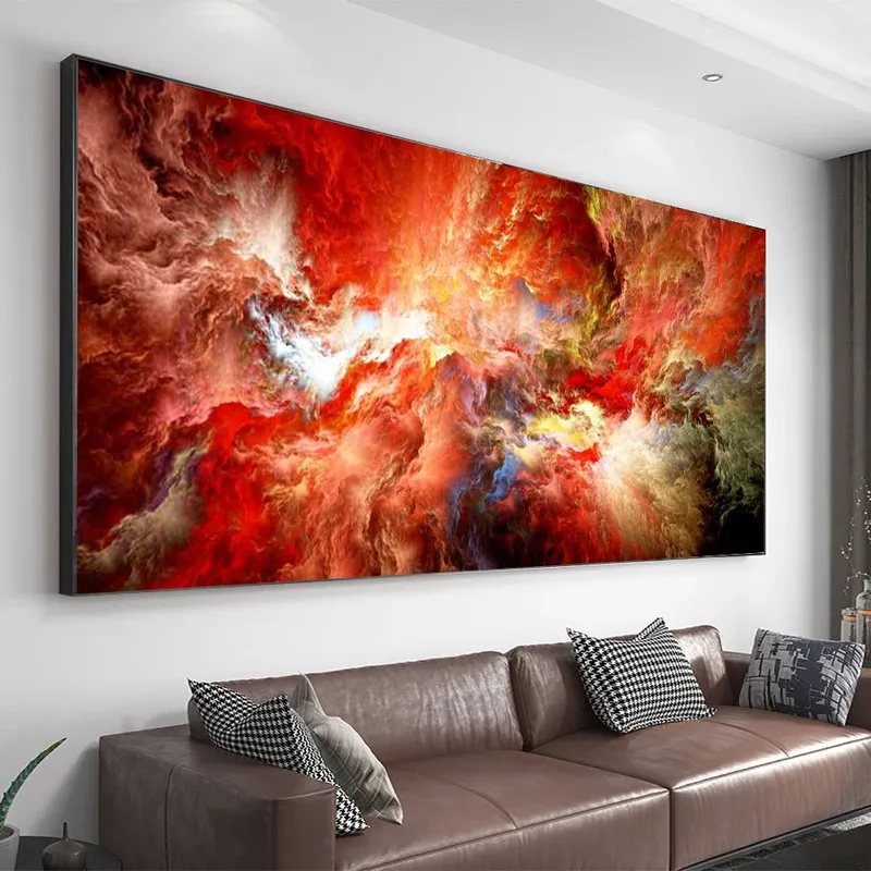 Diamantbild Wolke abstrakt 30x15 bis 100x50 cm