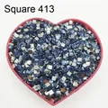 Diamantbild Zubehör 10g bis 500g – Farbe Crystal Square 413