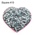 Diamantbild Zubehör 10g bis 500g – Farbe Crystal Square 415
