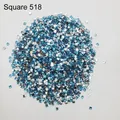 Diamantbild Zubehör 10g bis 500g – Farbe Crystal Square 518