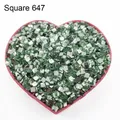 Diamantbild Zubehör 10g bis 500g – Farbe Crystal Square 647