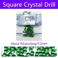 Diamantbild Zubehör 20 Beutel bis 445 Beutel – Farbe Square Crystal Drill