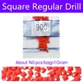 Diamantbild Zubehör 20 Beutel bis 445 Beutel – Farbe Square Regular Drill