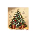 Diamantkunst Set mit Rahmen 25 x 25 cm Weihnachten – 5