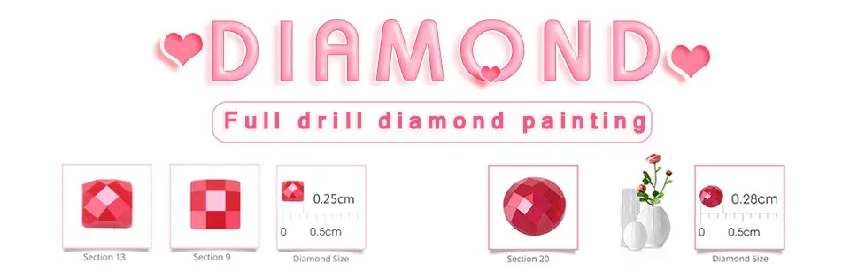 Diamantmalerei 120 Farben eigenes Foto 40 bis 120 cm Harz