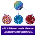 Diamantmalerei 200 Farben eigenes Foto 30 bis 120 cm Harz AB – Farbe Add 3 special drill