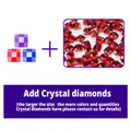 Diamantmalerei 200 Farben eigenes Foto 30 bis 120 cm Harz AB – Farbe Add Crystal drill