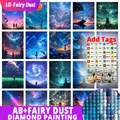 Diamantmalerei AB Fairy Dust Sternenhimmel Blumenfiguren Mosaik – 1