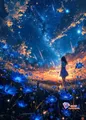 Diamantmalerei AB Fairy Dust Sternenhimmel Blumenfiguren Mosaik – Farbe 15-TZ