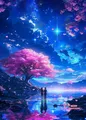Diamantmalerei AB Fairy Dust Sternenhimmel Blumenfiguren Mosaik – Farbe 20-TZ