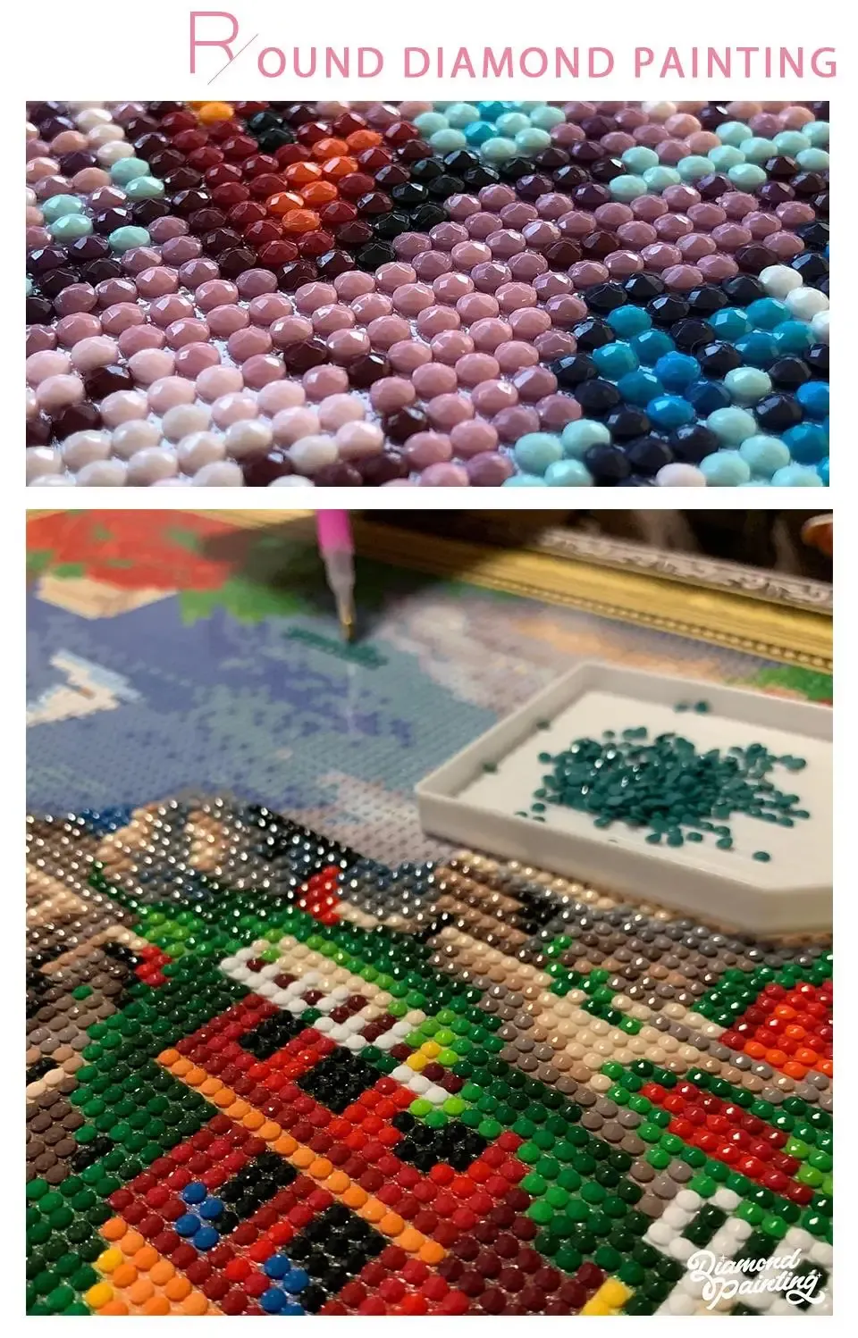 Diamantmalerei AB Fairy Dust Sternenhimmel Blumenfiguren Mosaik