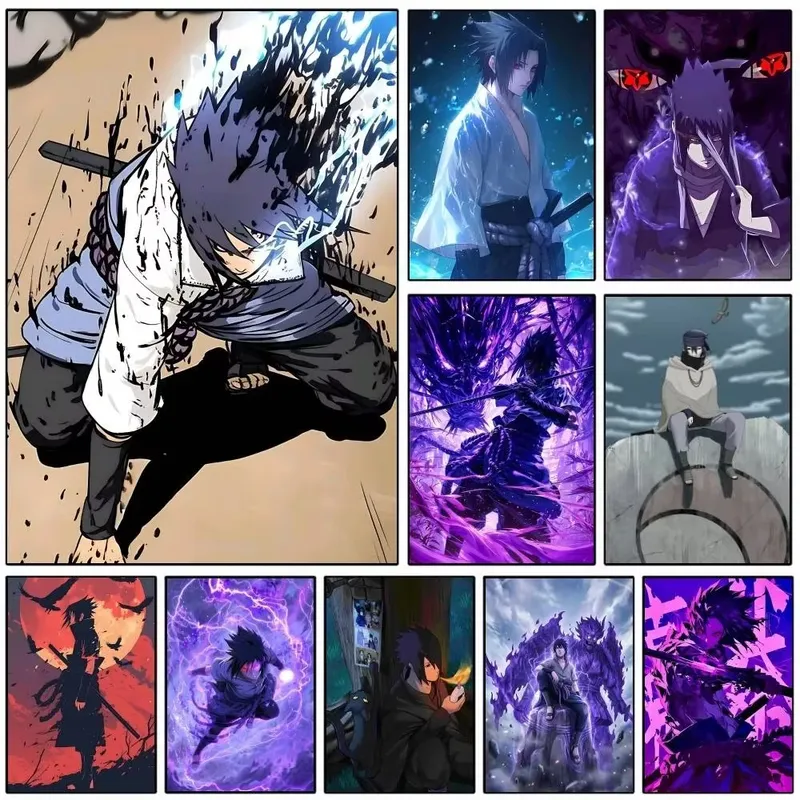 Diamantmalerei Anime Naruto Sasuke Uchiha Kunst