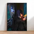Diamantmalerei Anime Naruto Sasuke Uchiha Kunst – Farbe Blau (8)