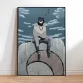 Diamantmalerei Anime Naruto Sasuke Uchiha Kunst – Farbe Burgunderrot (4)