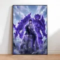 Diamantmalerei Anime Naruto Sasuke Uchiha Kunst – Farbe Grün (7)