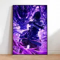 Diamantmalerei Anime Naruto Sasuke Uchiha Kunst – Farbe Lila (5)
