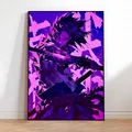 Diamantmalerei Anime Naruto Sasuke Uchiha Kunst – Farbe schwarz (10)