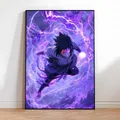 Diamantmalerei Anime Naruto Sasuke Uchiha Kunst – Farbe WEISS (1)