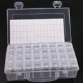 Diamantmalerei Aufbewahrungsbox 28 bis 64 Fächer für Bohrer – Farbe 32 Grids
