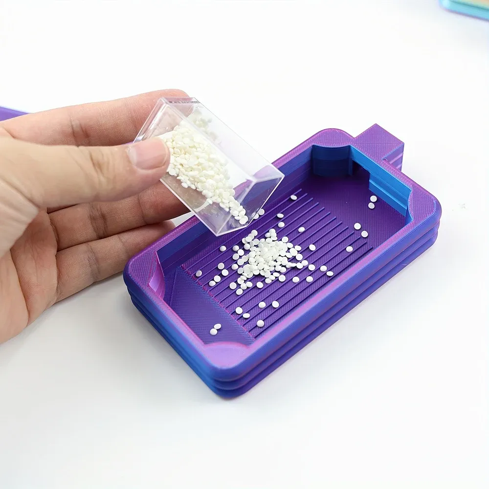 Diamantmalerei Aufbewahrungsbox mit Deckel für Zubehör
