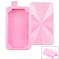 Diamantmalerei Aufbewahrungsbox mit Deckel für Zubehör – Farbe Pink
