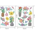 Diamantmalerei Aufkleber Kit Blume Schmetterling Mosaik Handwerk – Farbe BT022